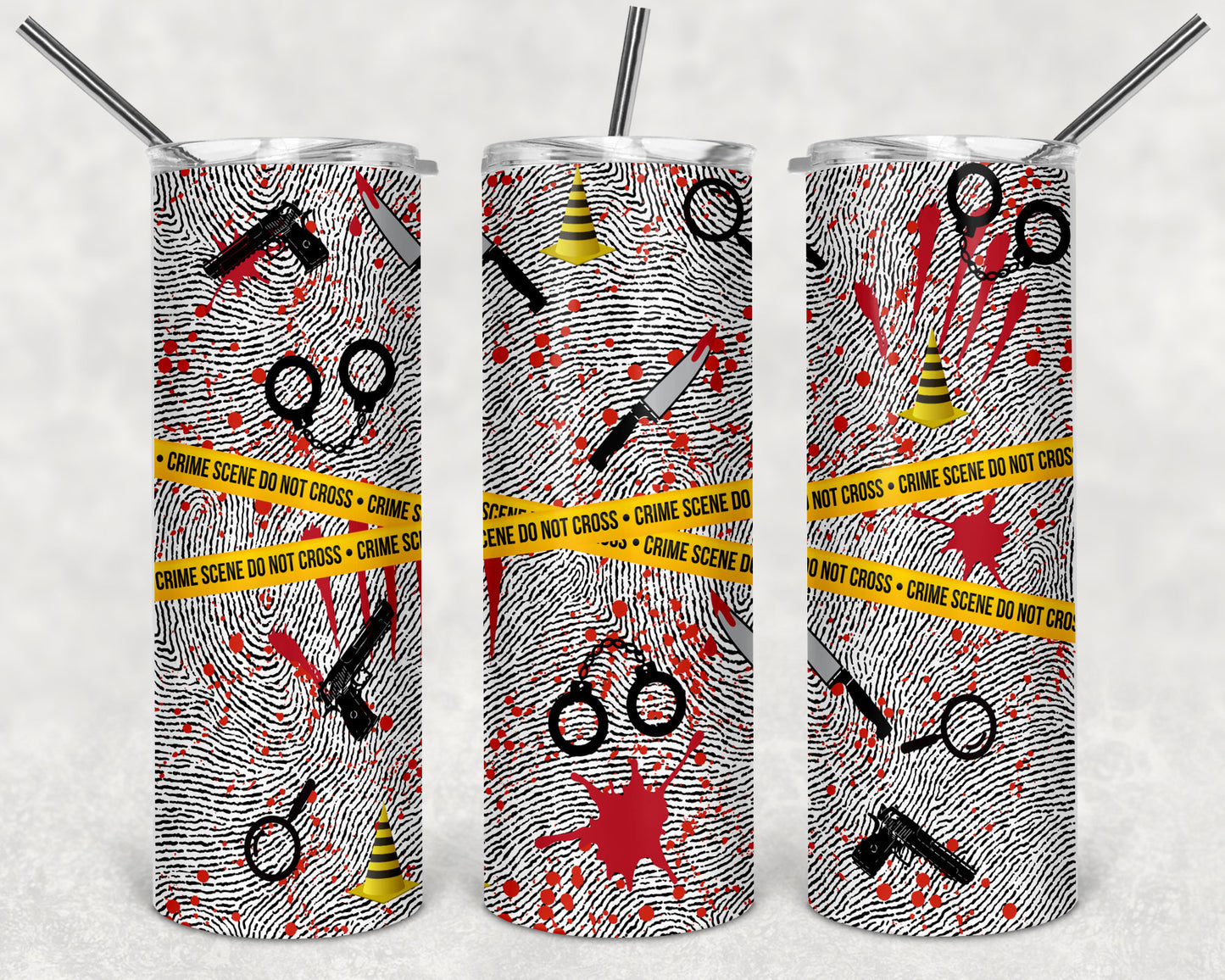 Crime Scene Do Not Cross 20 Oz Tumbler