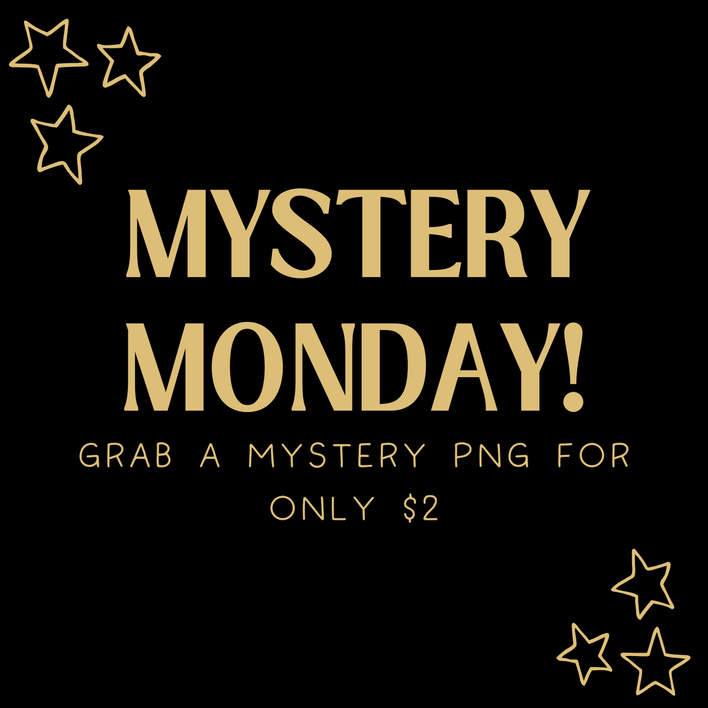 Mystery Monday Digital Download