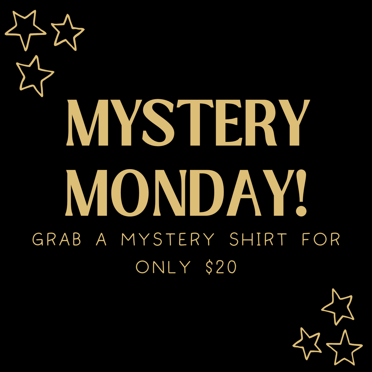 Mystery Monday Tee