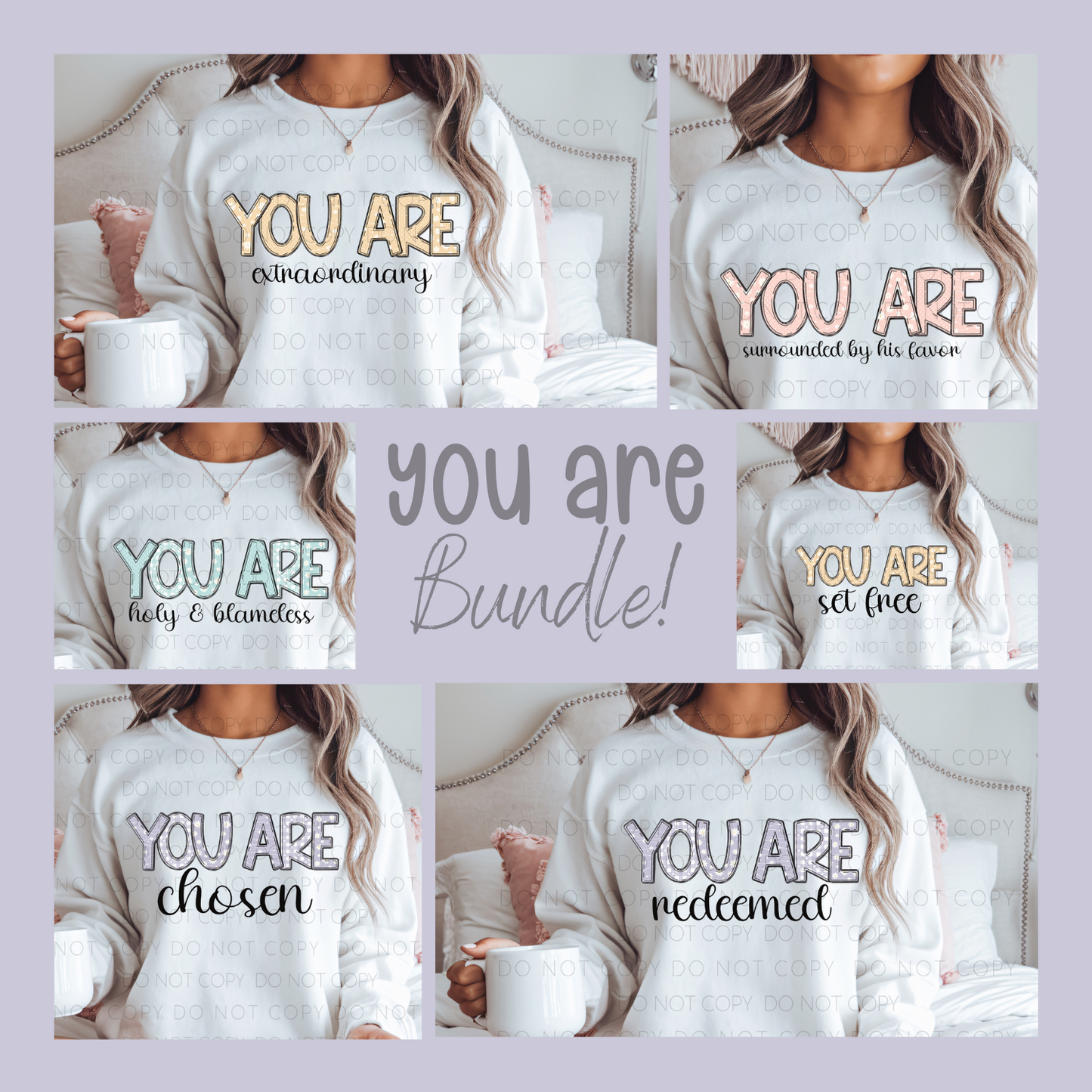 Pastel You Are Bundle - 28 PNGs